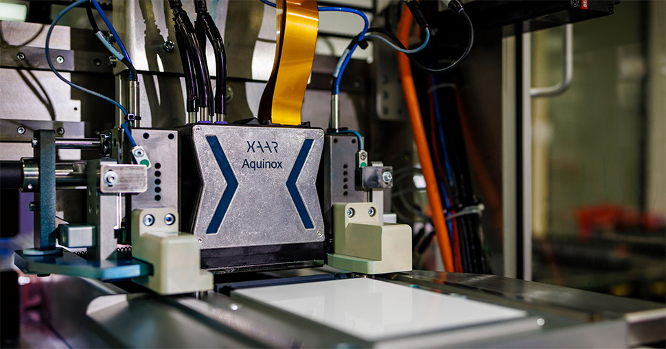 XAAR’s high viscosity inkjet collaboration delivers fast track innovation for Décor applications