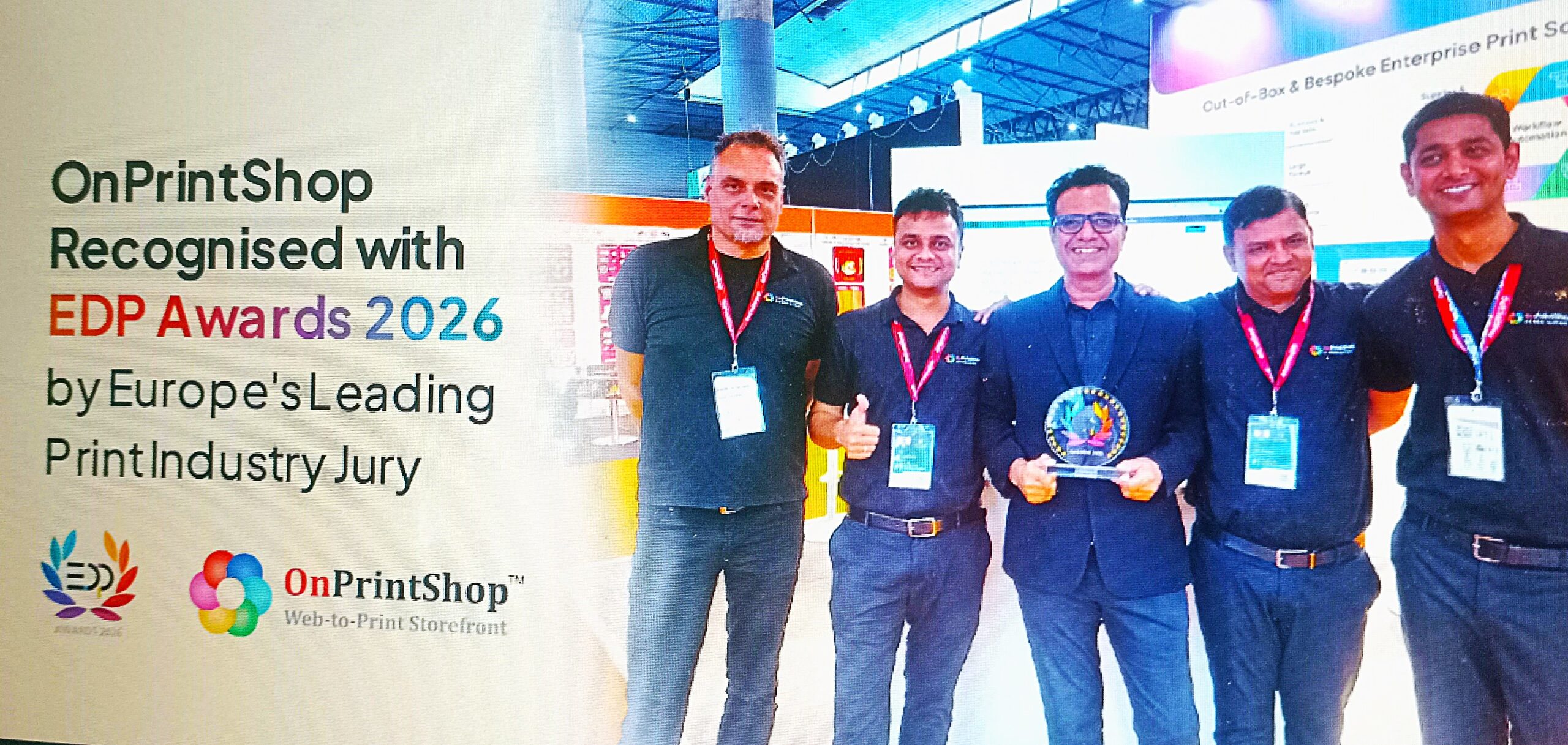 OnPrintShop honoured with EDP Awards 2026 for web-to-print excellence