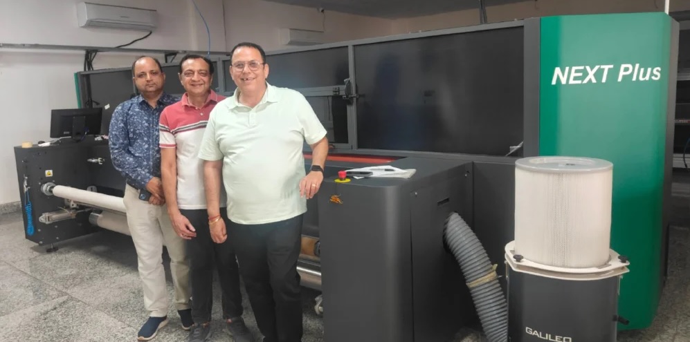 Arrow Digital successfully delivers EFI Reggiani NEXT 340+ to Karnal Signages CFC