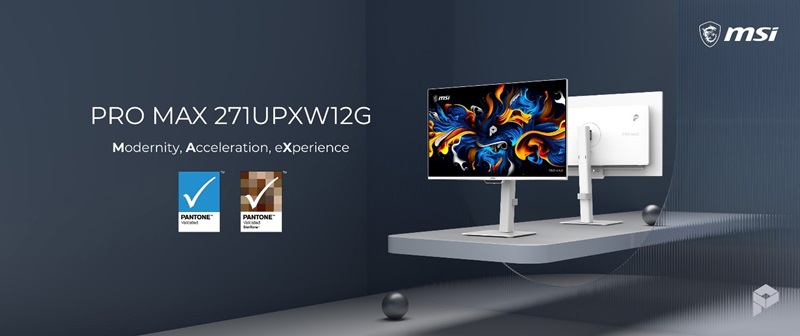 MSI PRO MAX Series displays achieve Pantone validated status