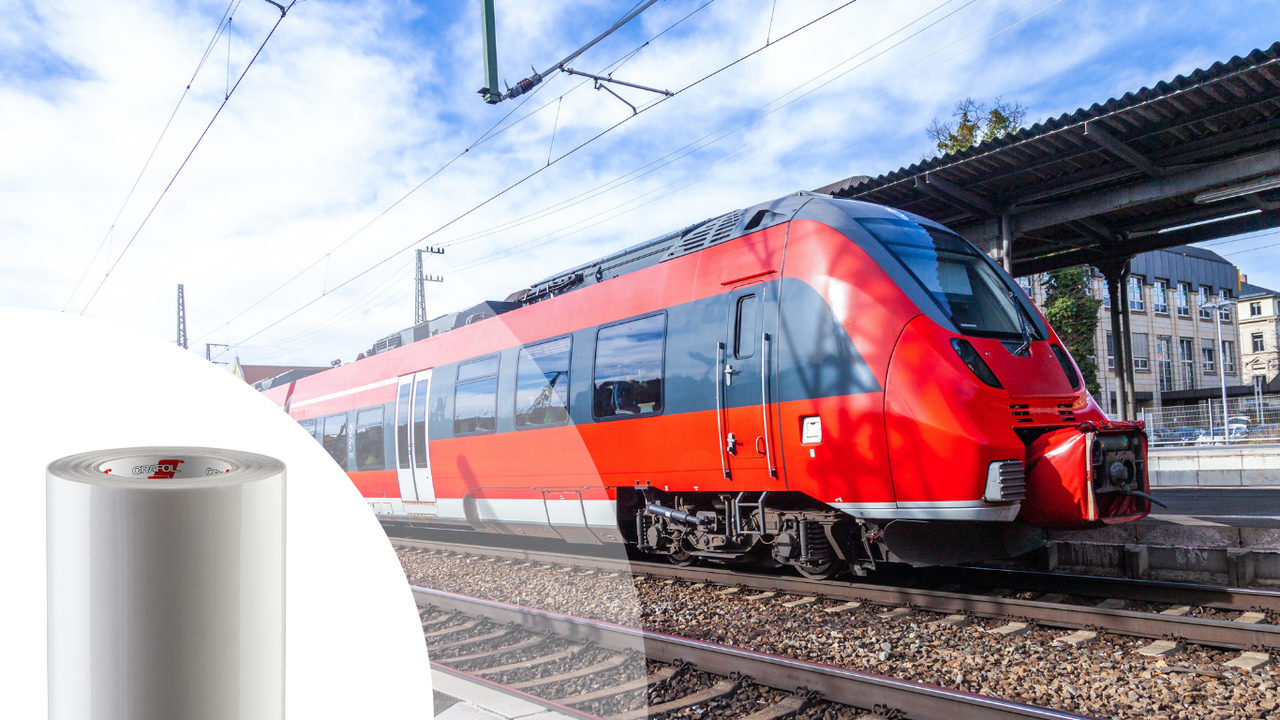 ORAFOL achieves DIN EN 45545-2 classification for railway graphic solutions