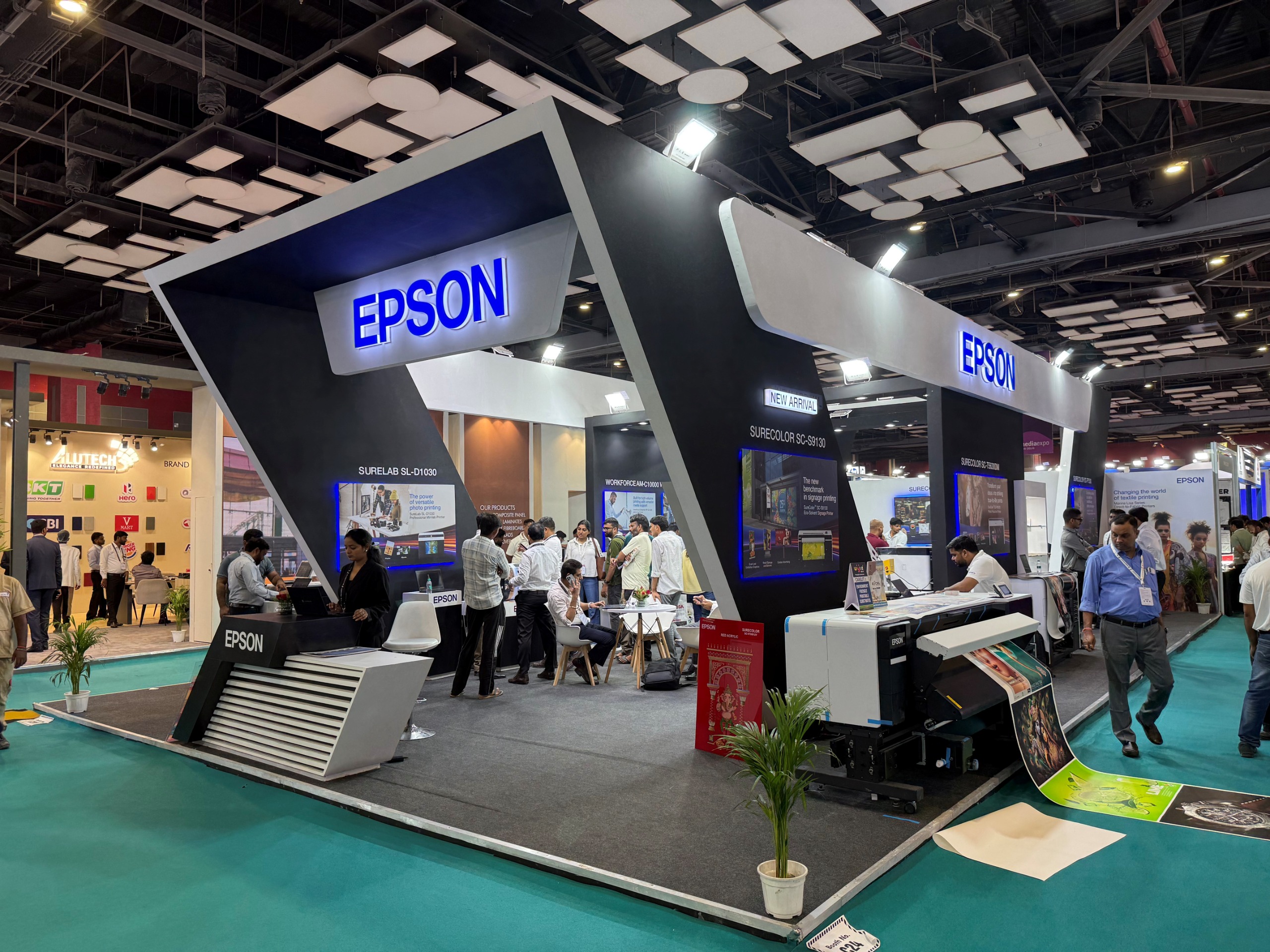 Epson India shows an eco-system of signage and commercial printing solutions at Media Expo New Delhi 2026