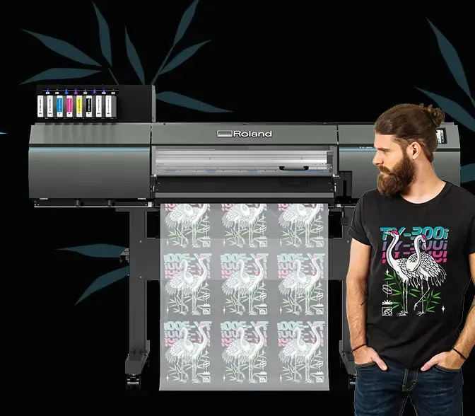 Roland DG introduces S-PG3 ink for TY-300i garment printer